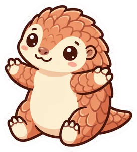 rollo sticker: hug