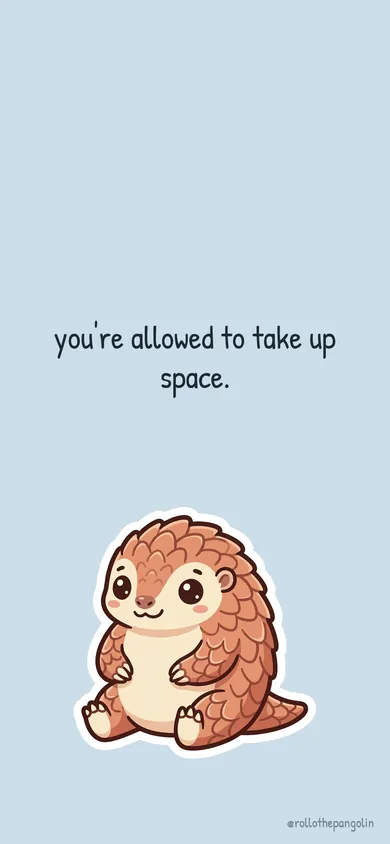 sky wallpaper: you're allowed to take up space.